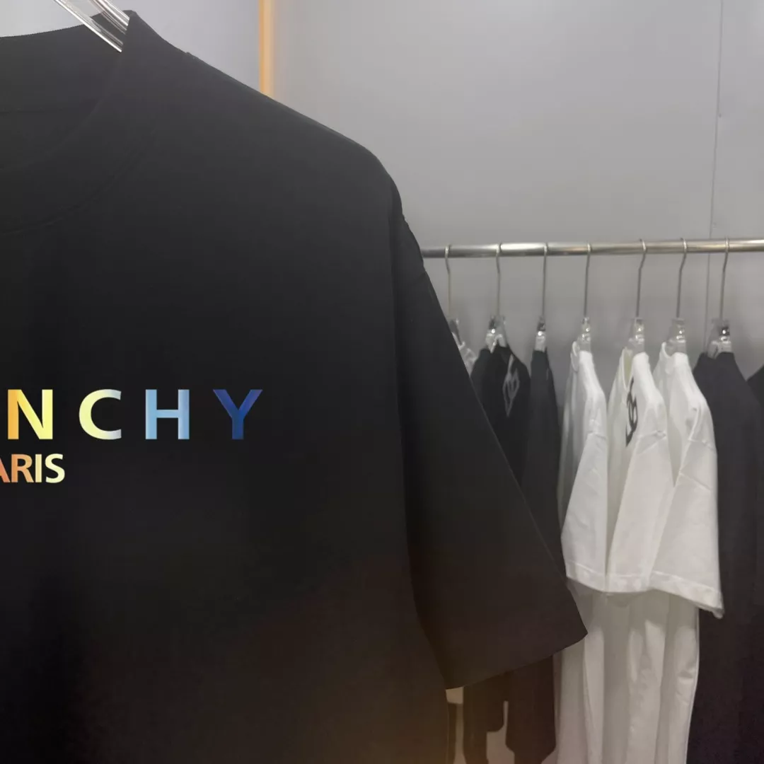 givenchy t-shirt manches courtes pour unisexe s_12b24a3:givenchy t-shirt Holes style4